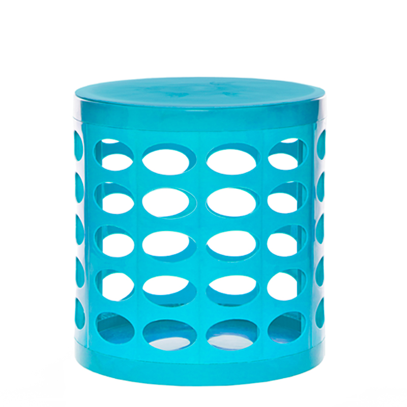 OTTO Storage Stool – Turquoise Blue