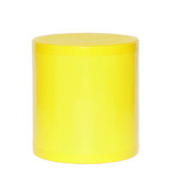 OTTO storage stool yellow solid